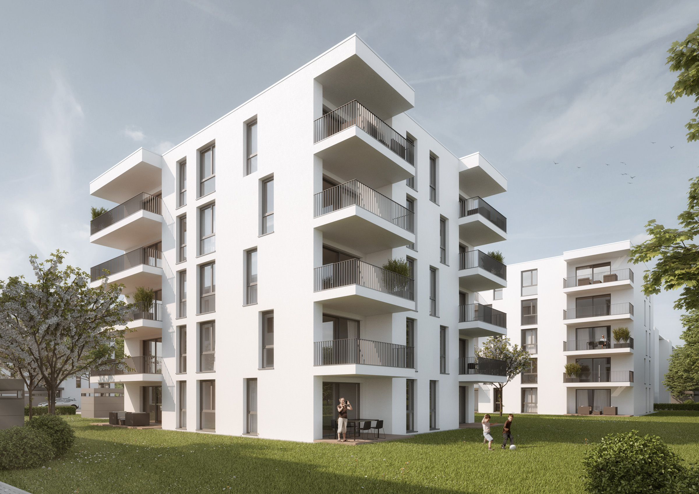 Mehrfamilienhäuser in Wörth