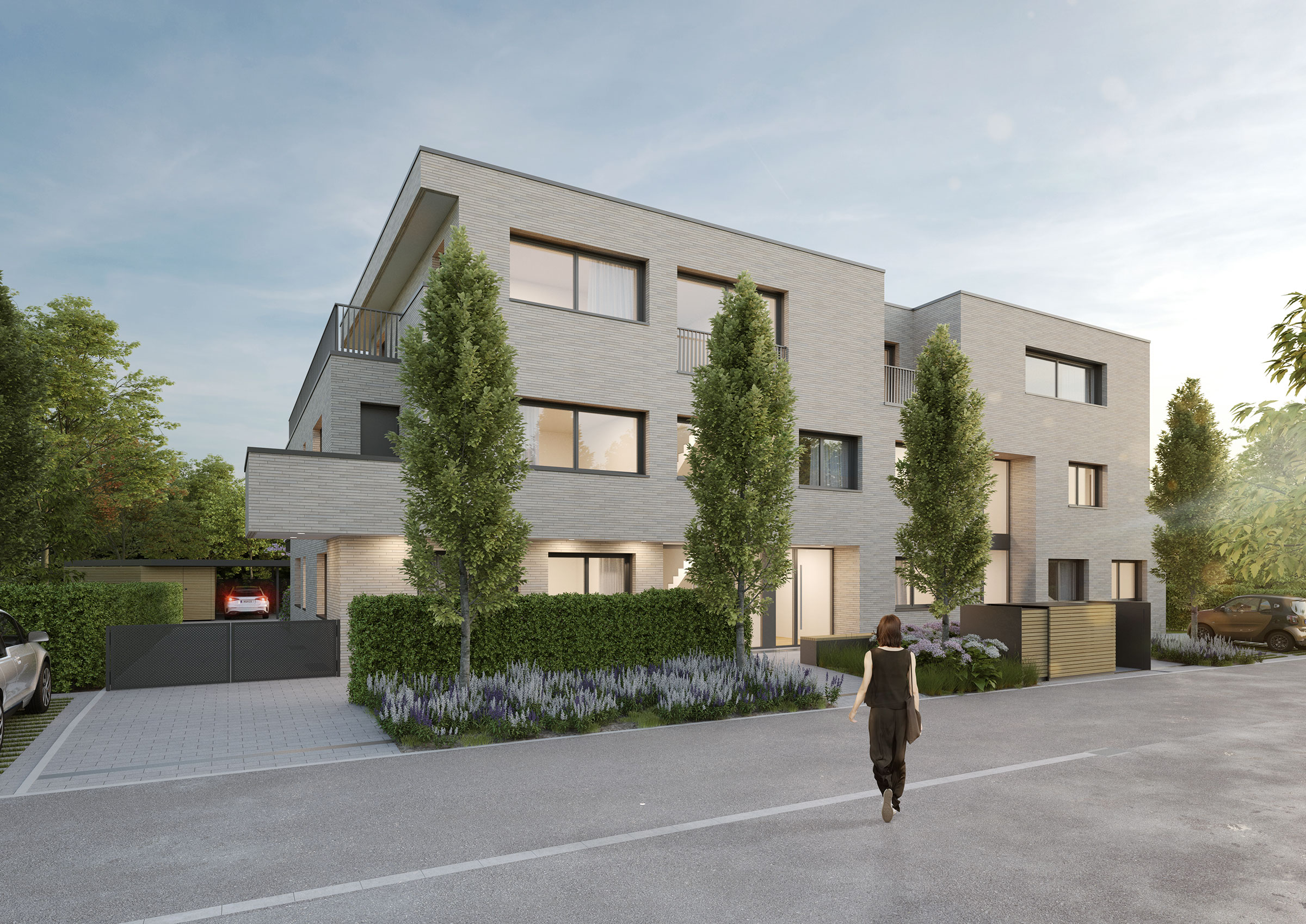 Neubau eines Mehrfamilienhauses in Bottrop