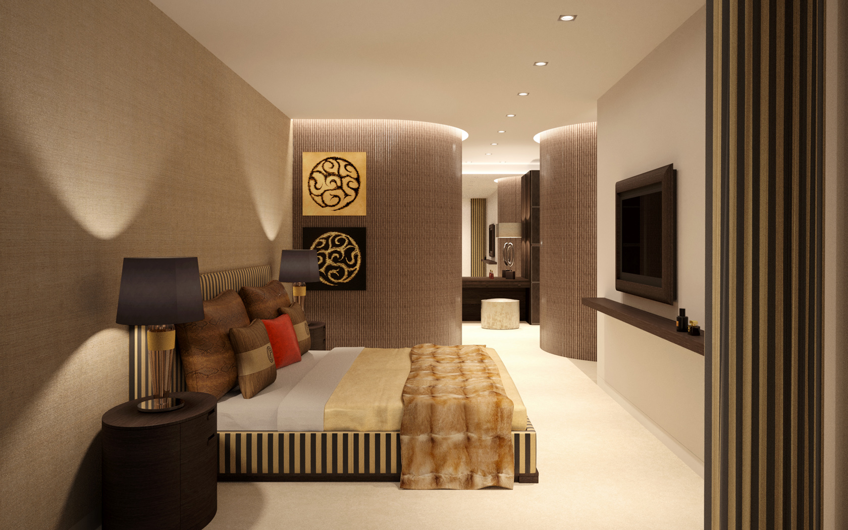 Wohnhaus in der Schweiz - 'Armani Style'