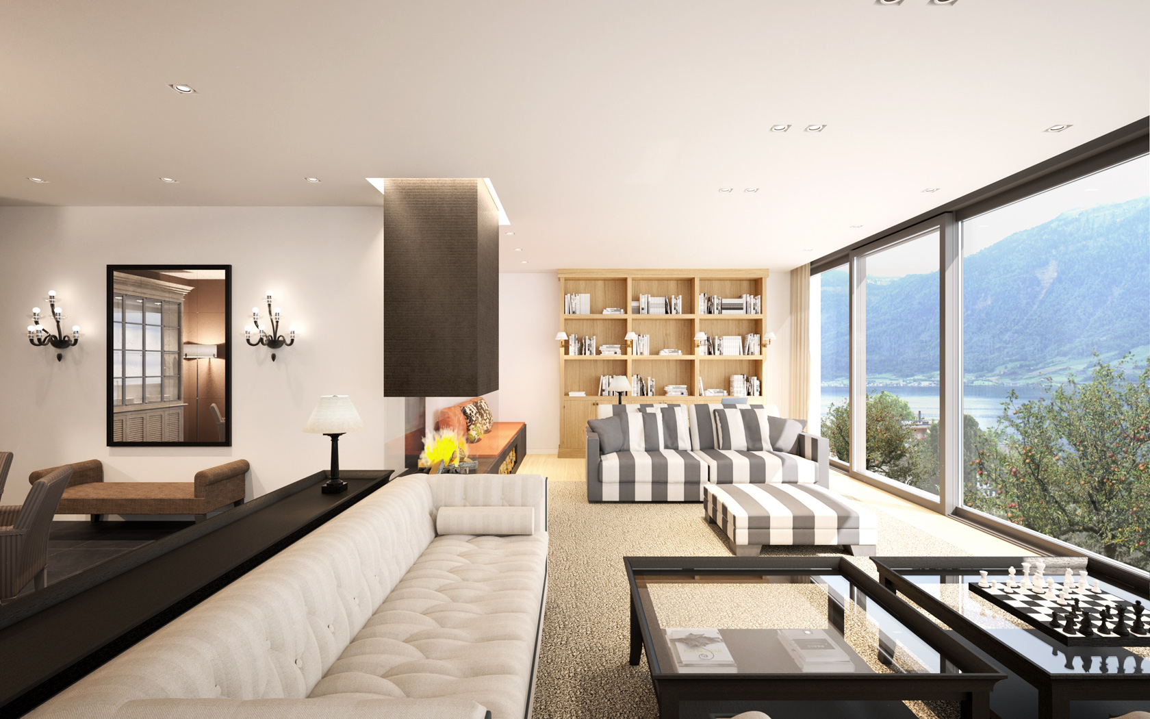 Wohnhaus in der Schweiz - 'Beaux Arts Style'
