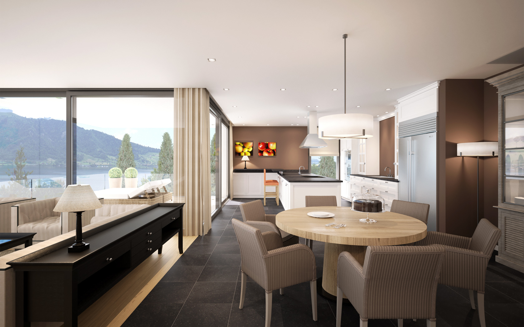 Wohnhaus in der Schweiz - 'Beaux Arts Style'