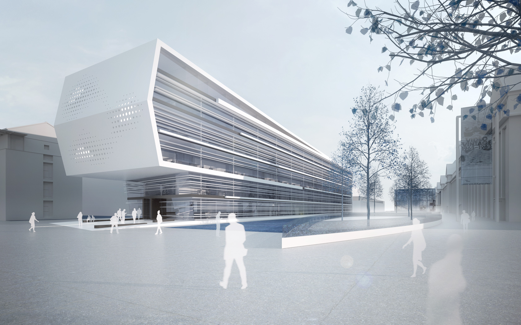 Wettbewerb Bürogebäude STI Karlsruhe