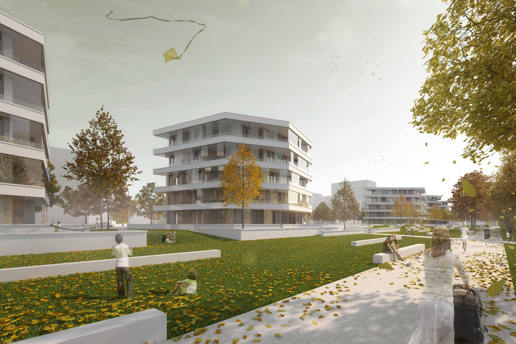 Wettbewerb "Glückssteinquartier" Mannheim