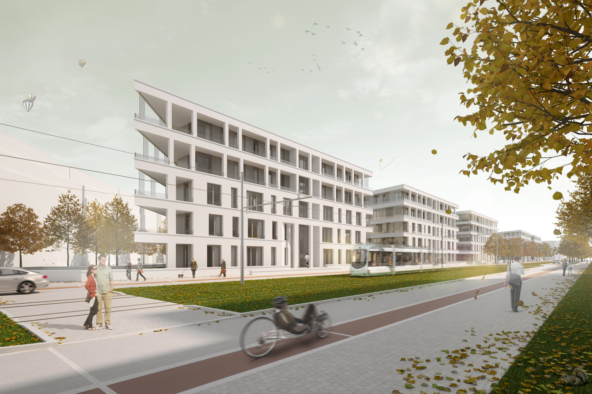 Wettbewerb "Glückssteinquartier" Mannheim