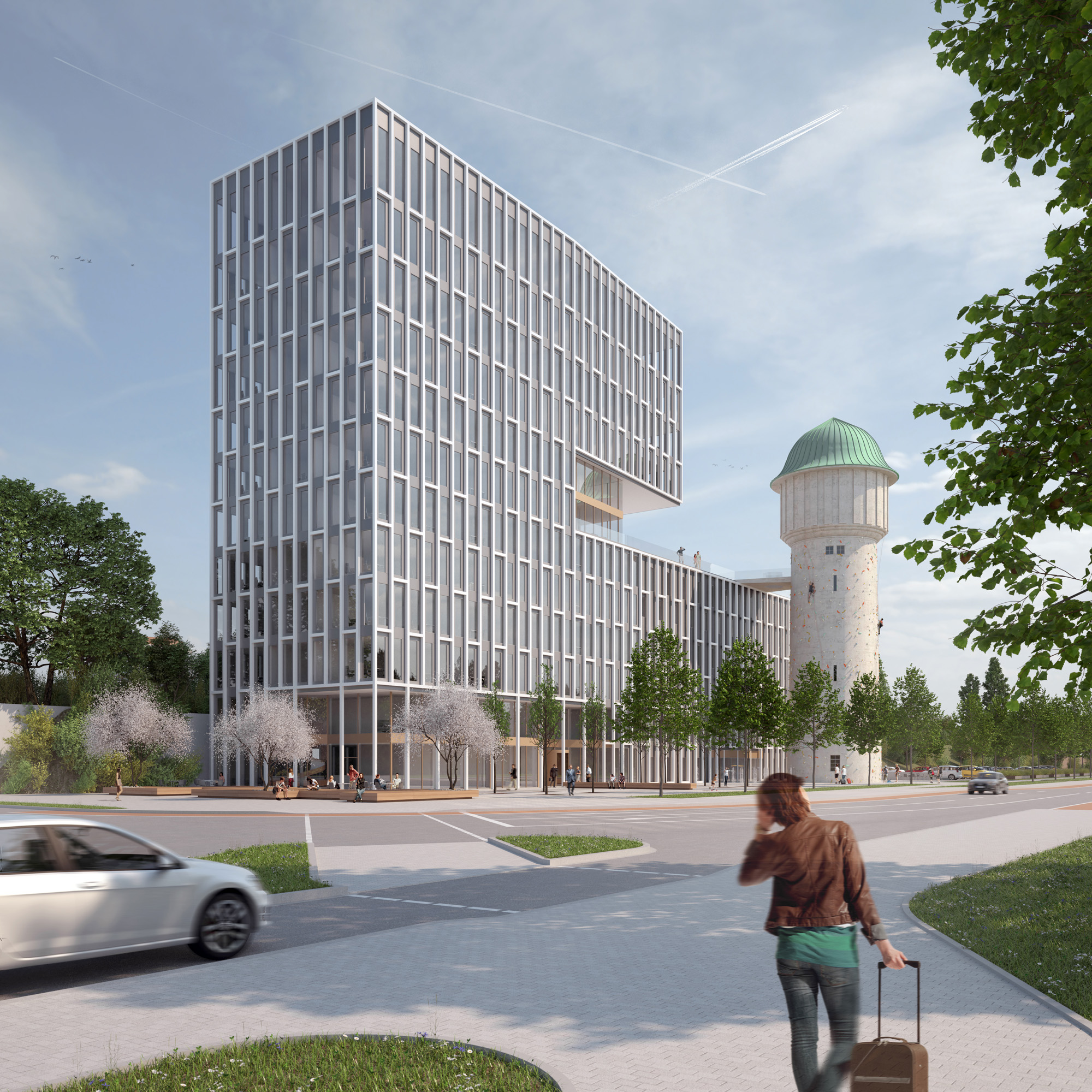 Wettbewerb 'Alter Wasserturm Karlsruhe - Entrée Süd'