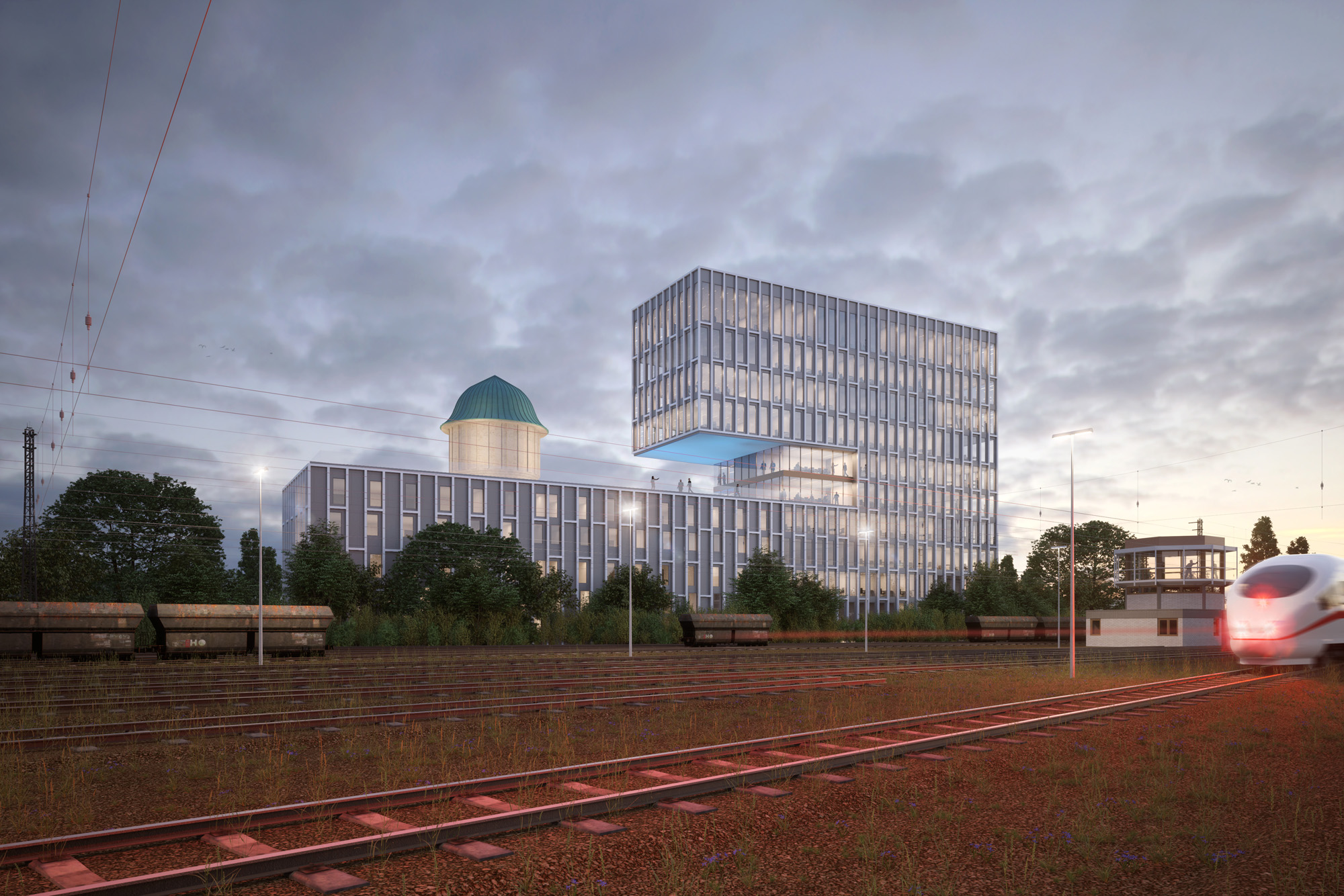 Wettbewerb 'Alter Wasserturm Karlsruhe - Entrée Süd'