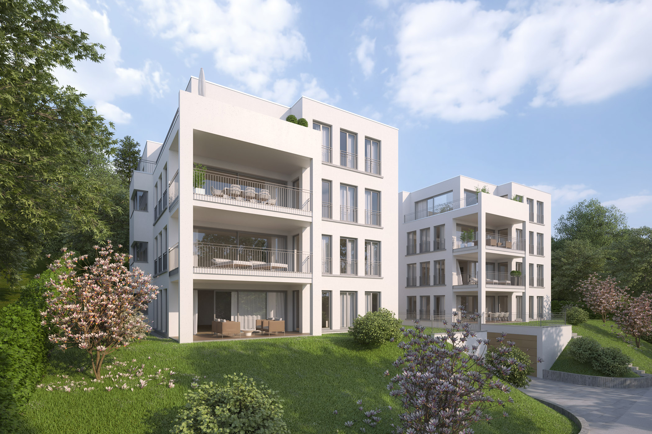 Zwei Mehrfamilienhäuser in Baden-Baden