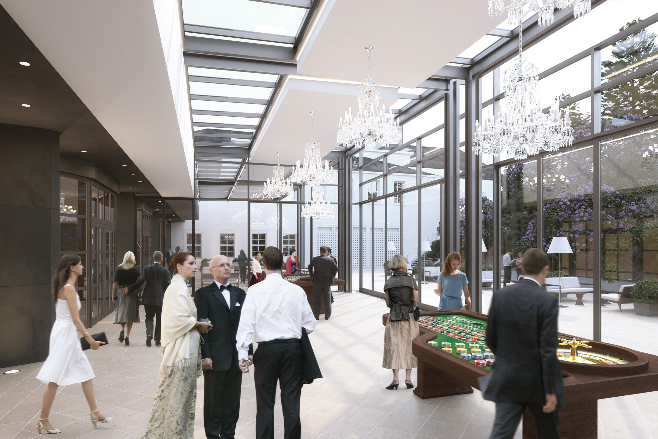 'Sommergarten' Casino Baden-Baden