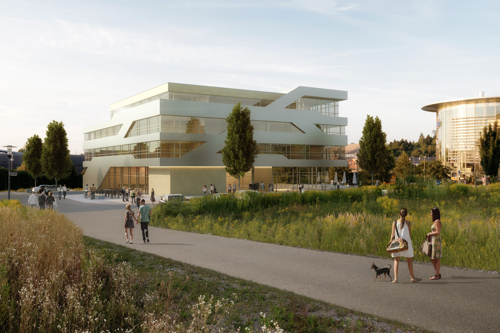 Bebauungsstudie 'Am Europakreisel', Baden-Baden