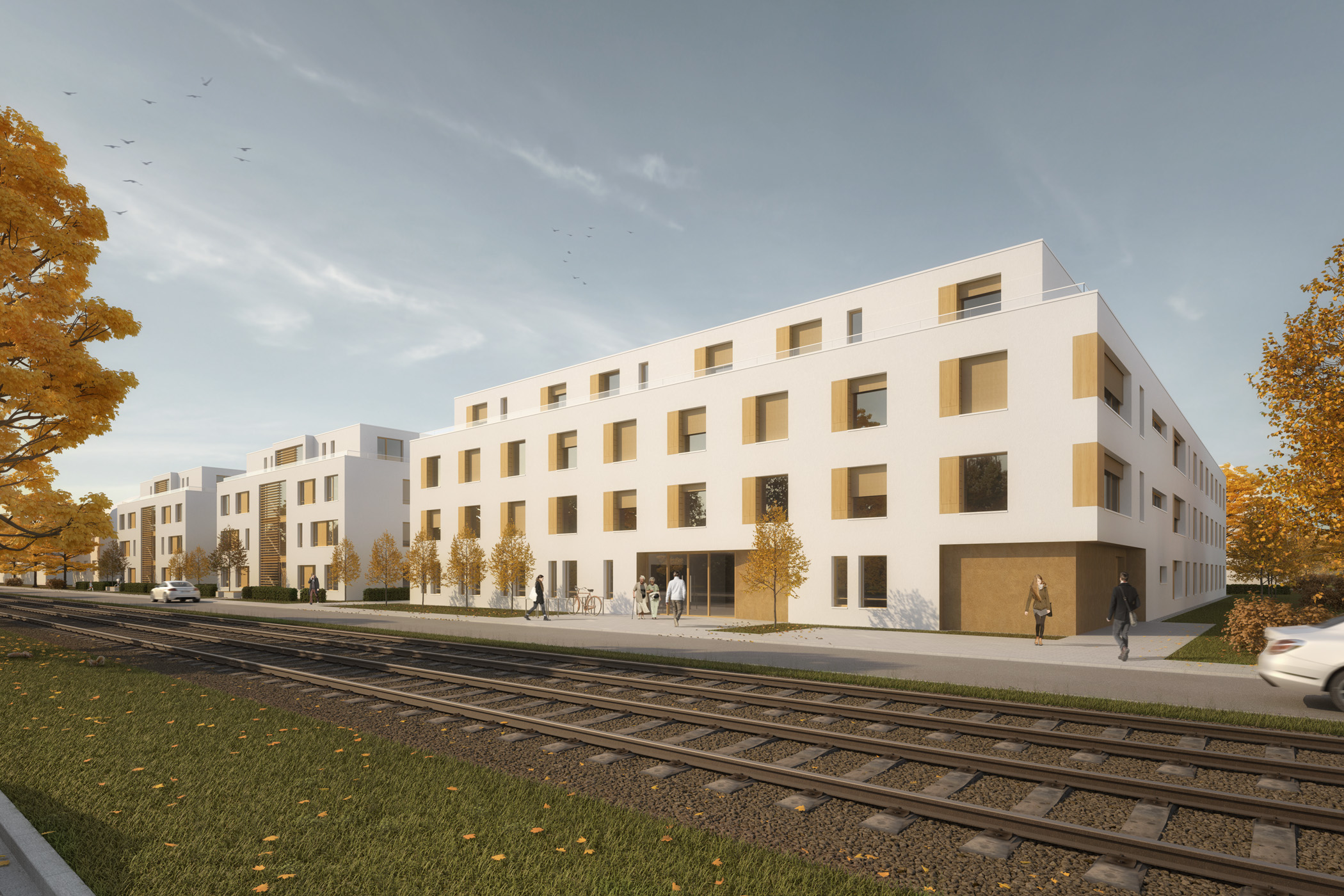 Wohnbebauung Herrenalber Straße Rüppurr