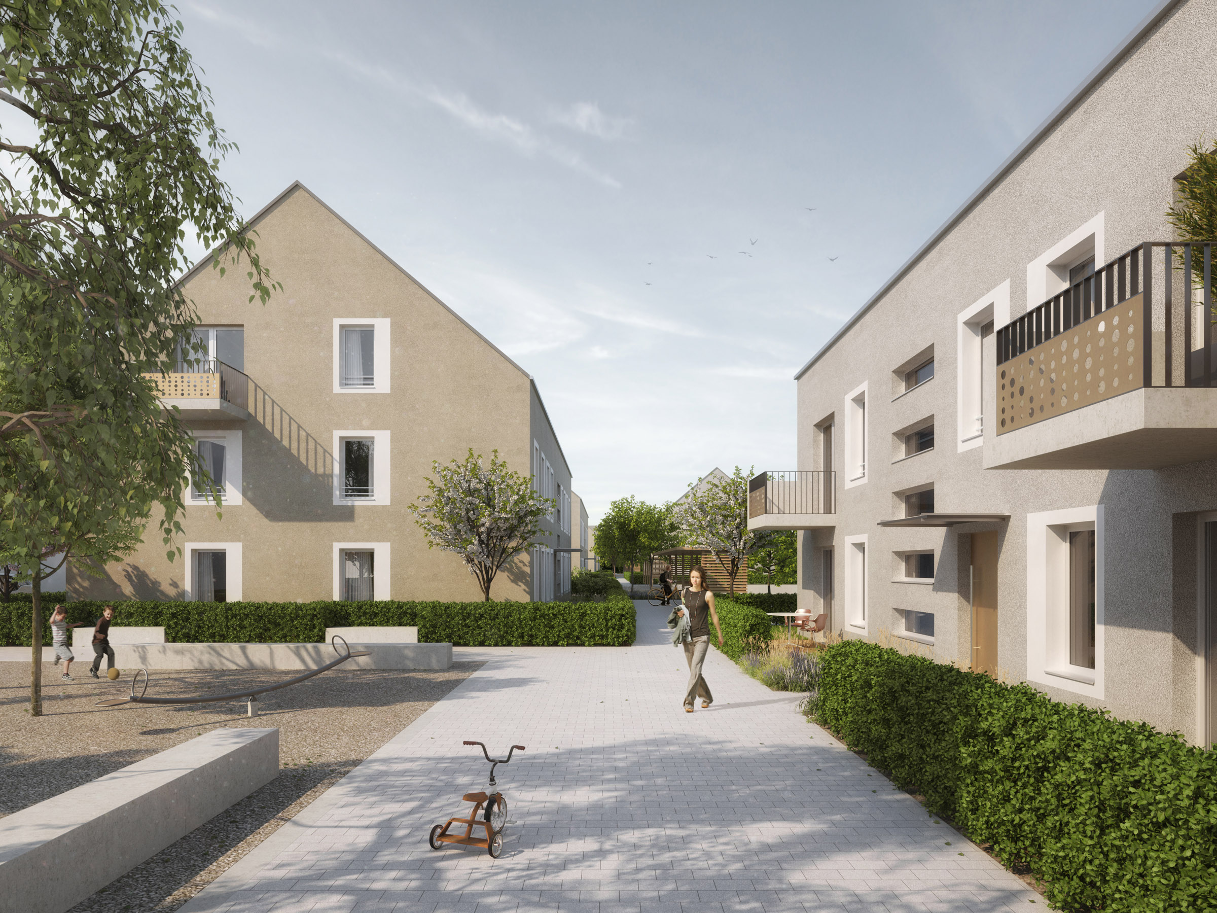 'Quartier Ligustergang' in Ludwigshafen