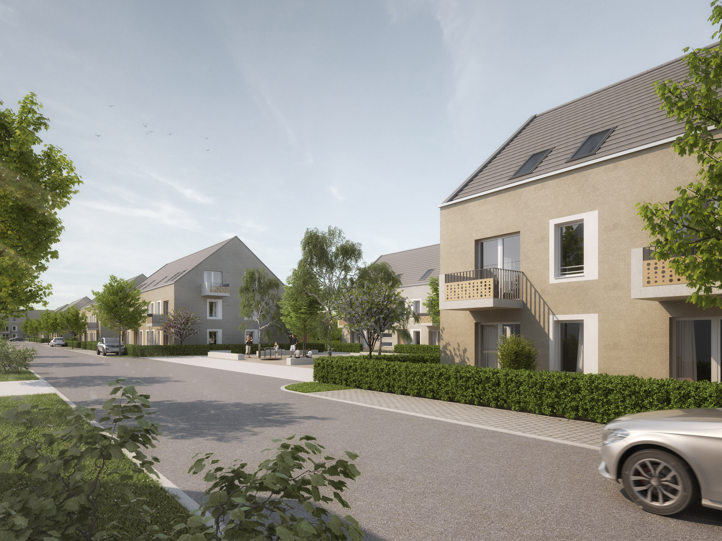 'Quartier Ligustergang' in Ludwigshafen