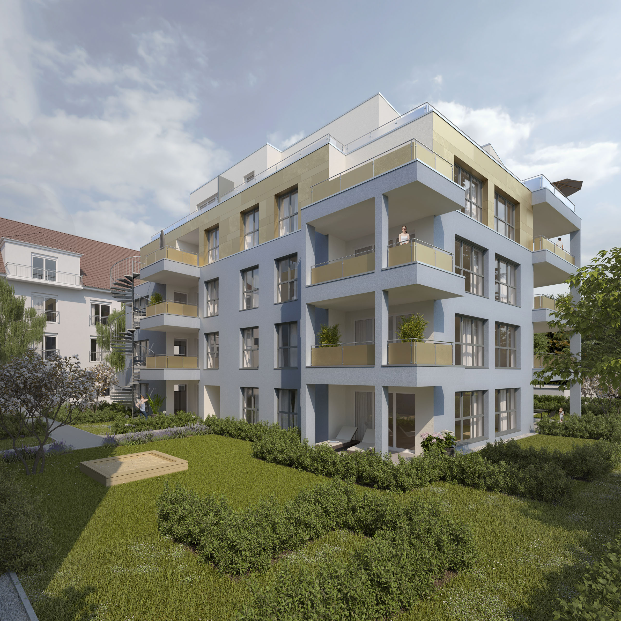 Mehrfamilienhäuser 'Blaue Königin' in Bühl - Haus 2