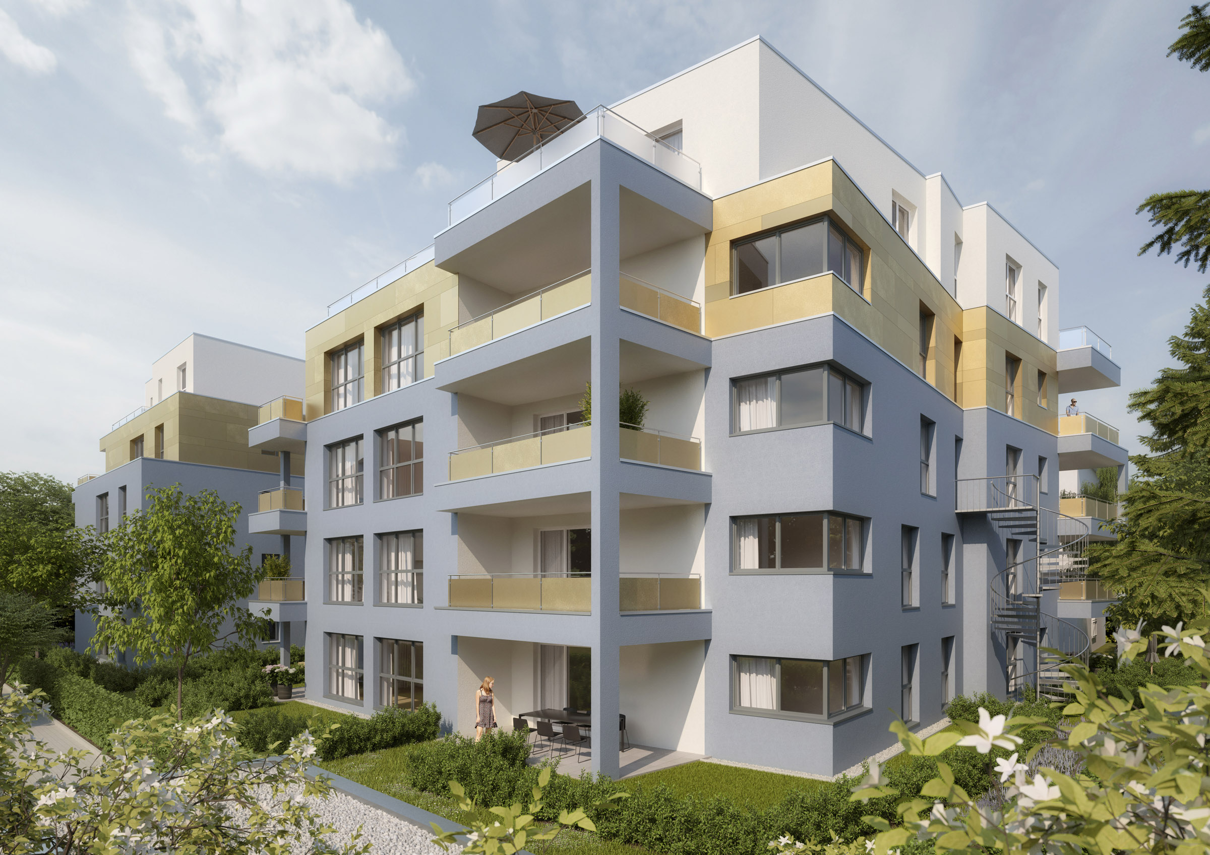 Mehrfamilienhäuser 'Blaue Königin' in Bühl - Haus2