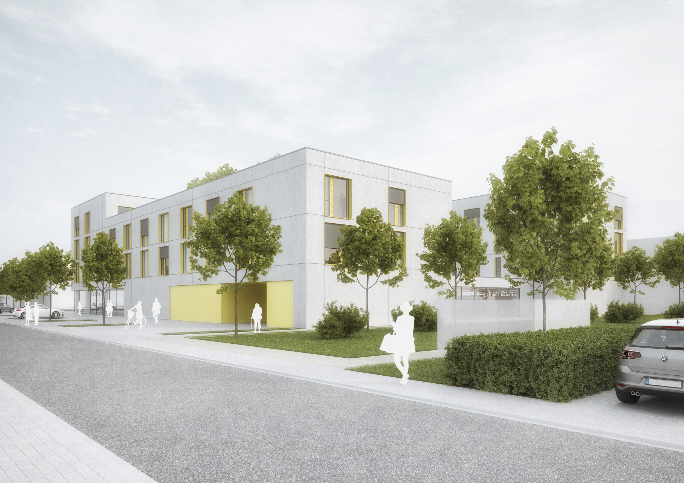 Wettbewerb 'Neue Mitte Rheinstetten' - Baufeld A2