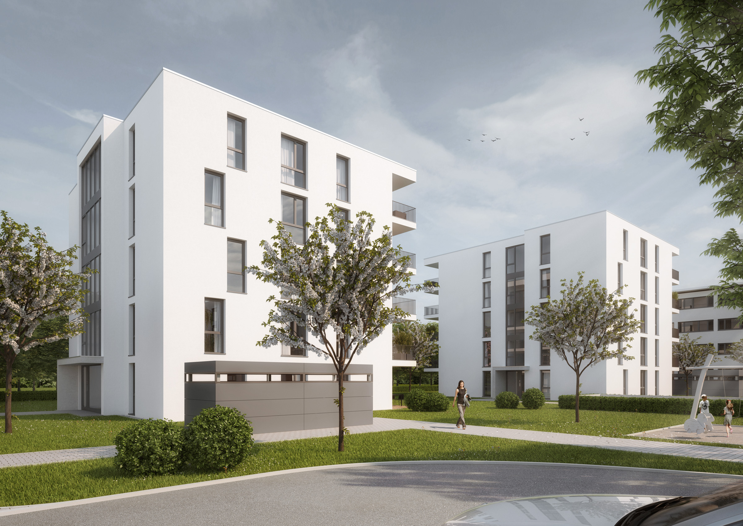 Mehrfamilienhäuser in Wörth