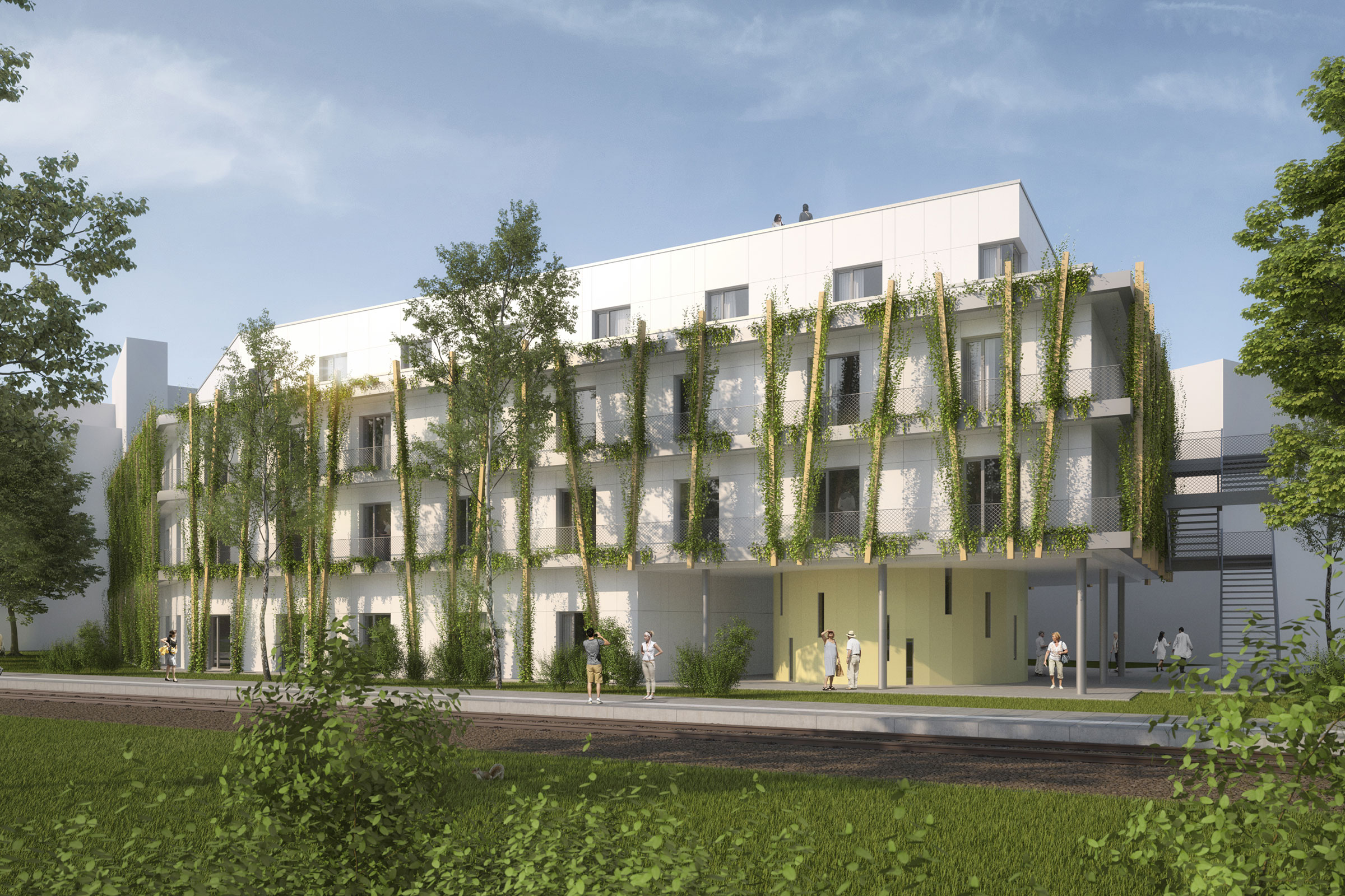 Erweiterung Neubau Bettenhaus mit Tagesklinik, Landau