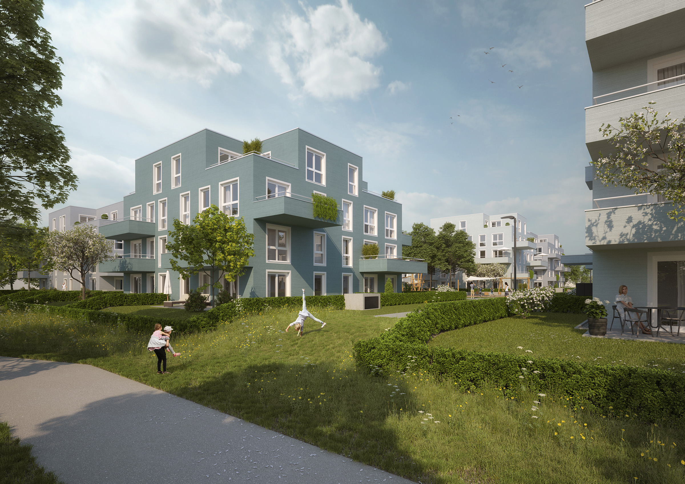 Konversion 'Benjamin Franklin Barracks', Mannheim (1/3)