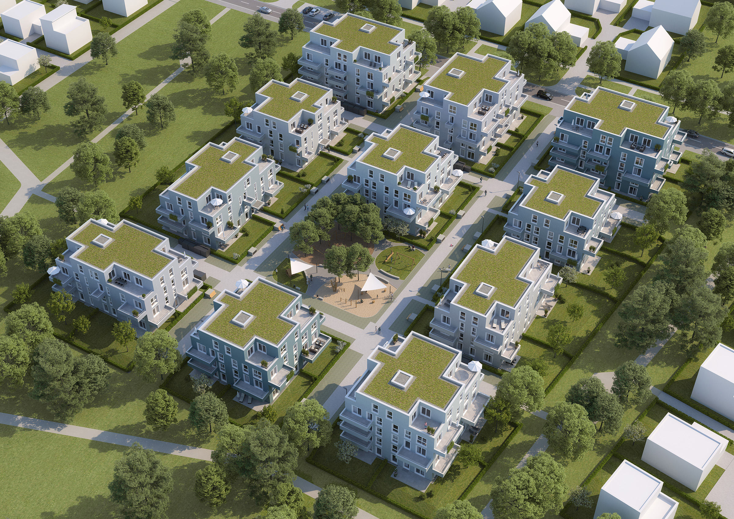 Konversion 'Benjamin Franklin Barracks', Mannheim (3/3)