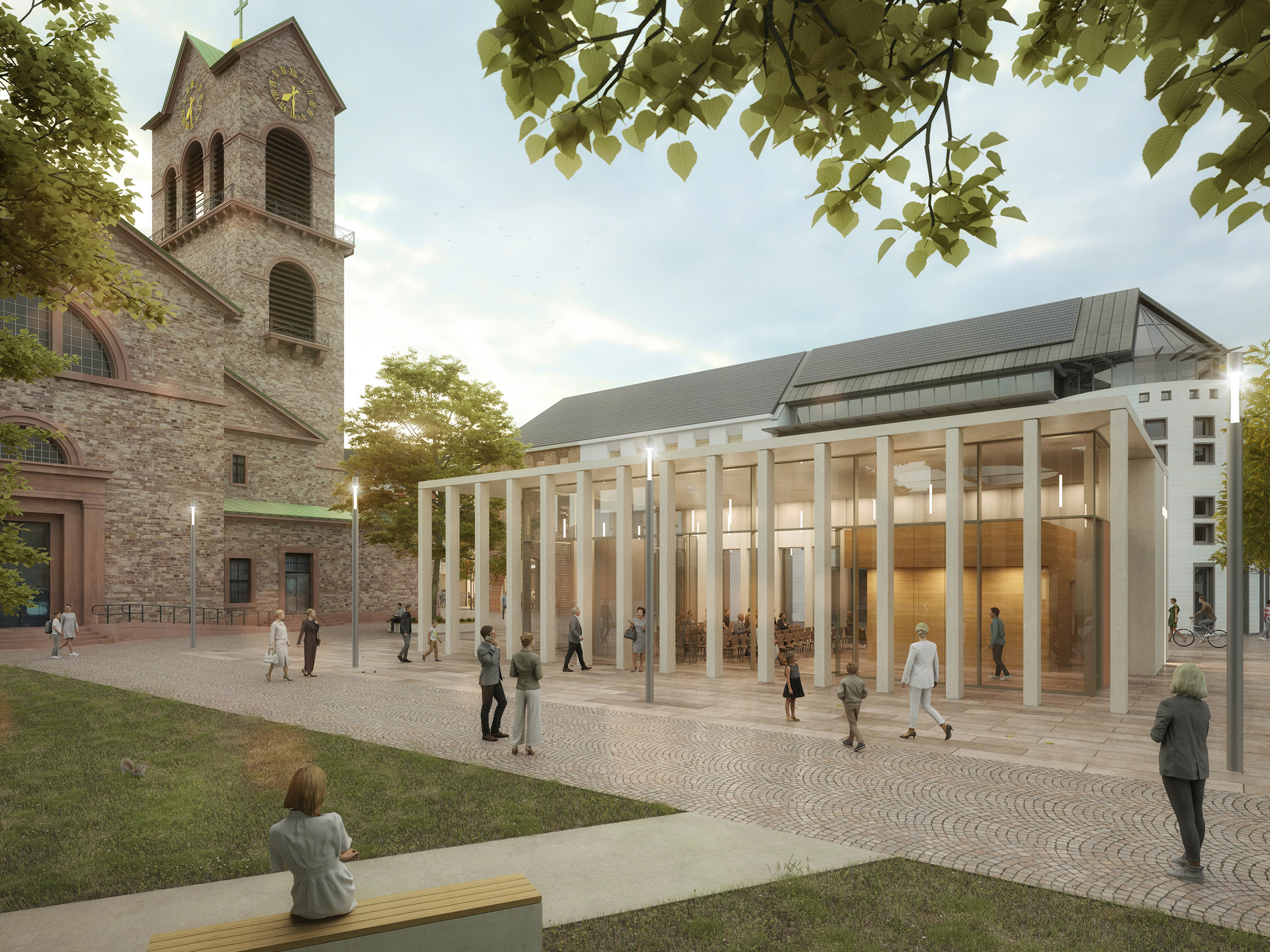 Wettbewerb "Forum St.Stephan Karlsruhe" (2/2)