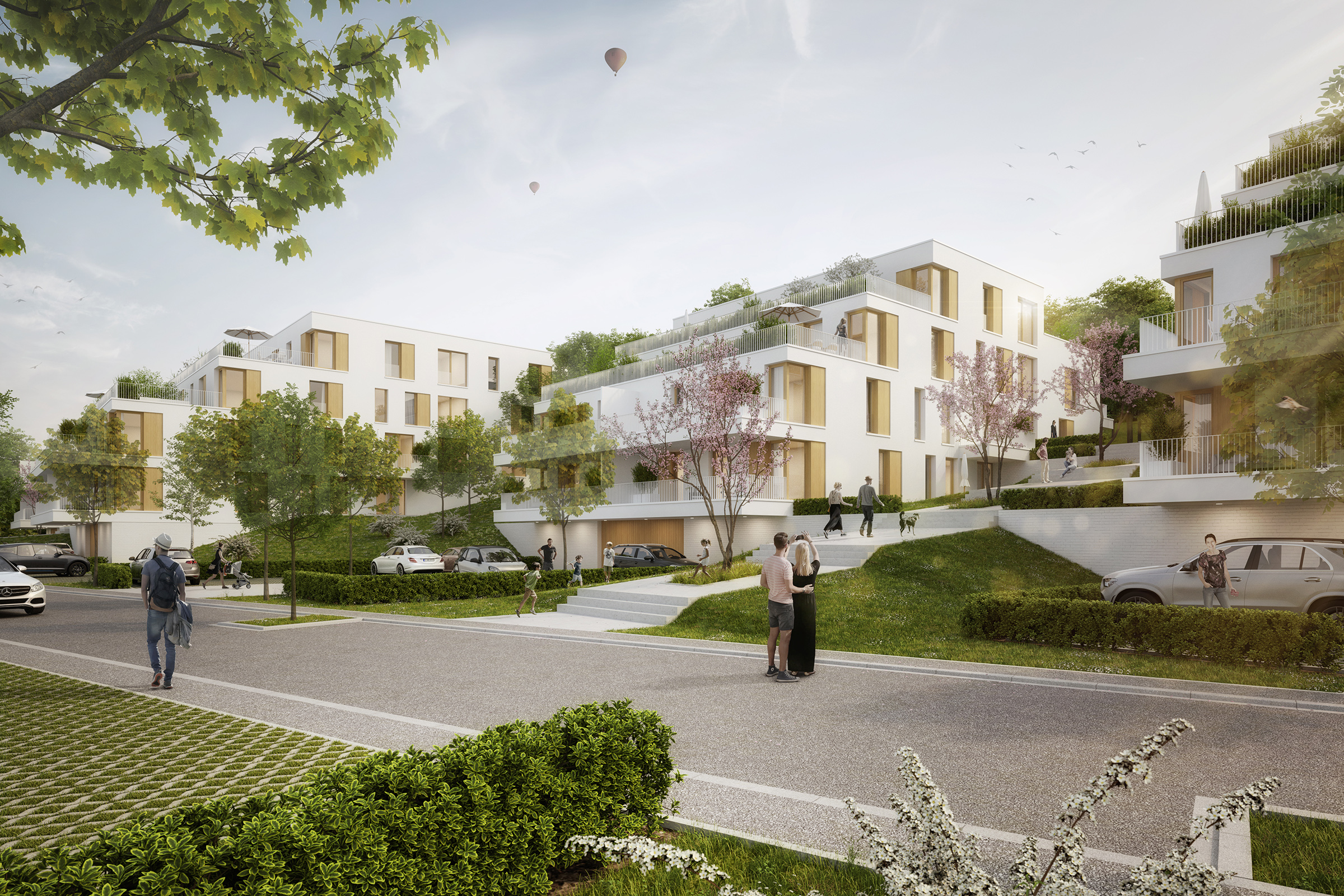 Terrassenhäuser in Bad Kreuznach