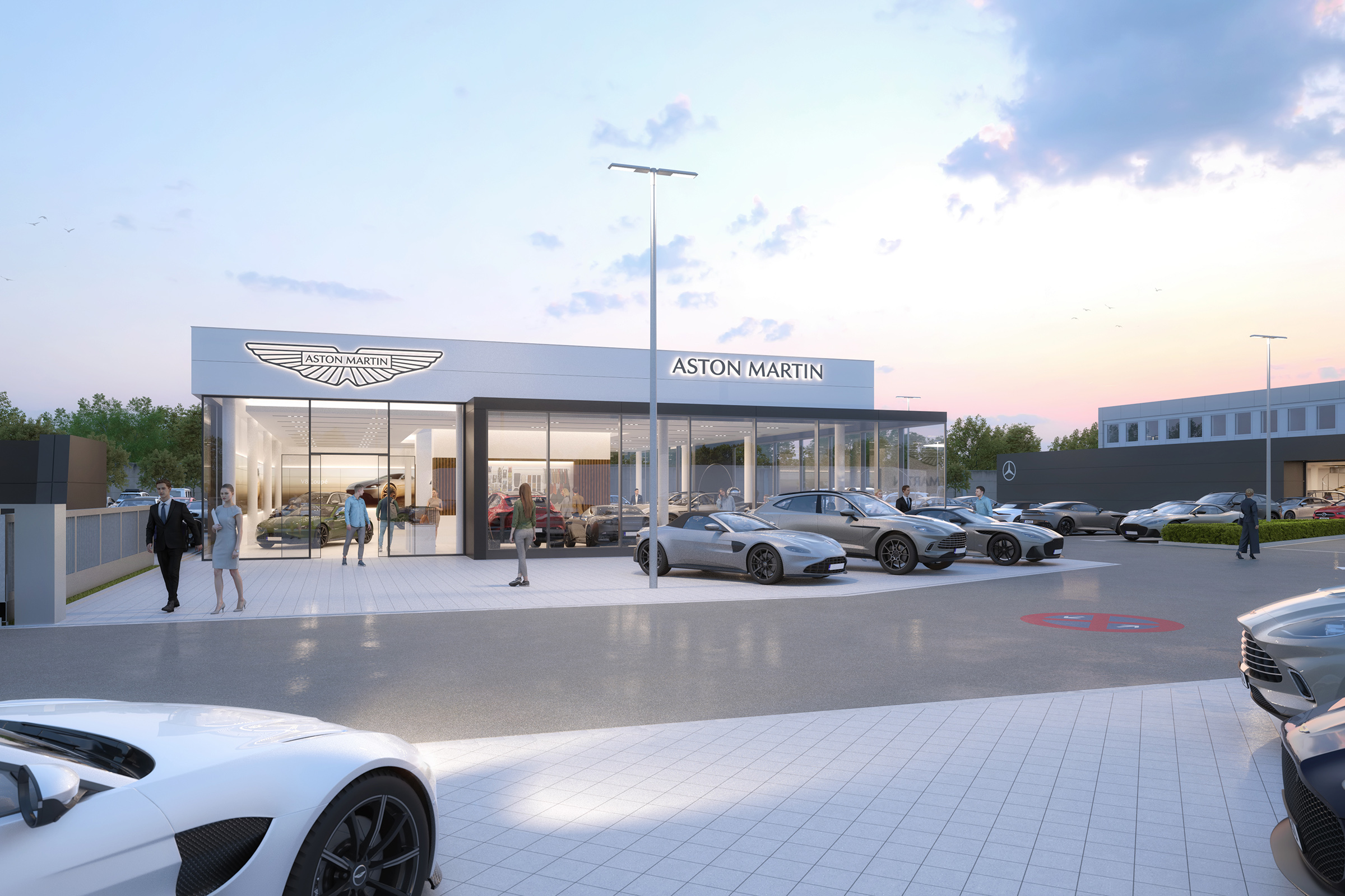 Pavillion / Showroom Aston Martin V1