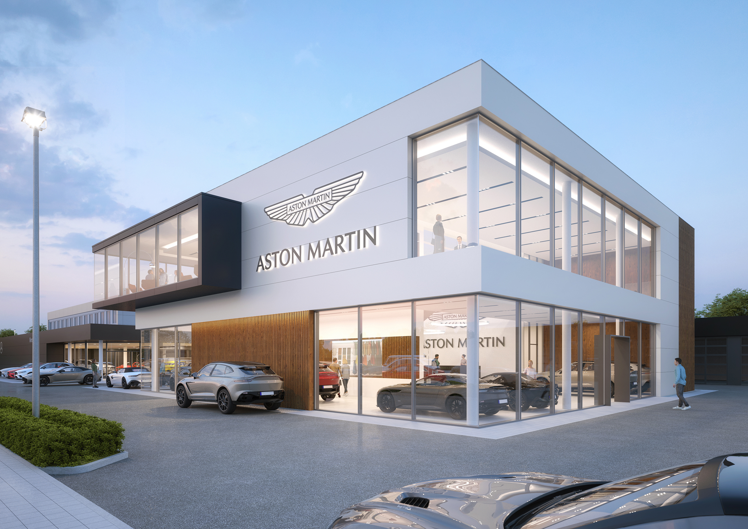Pavillon / Showroom Aston Martin V2