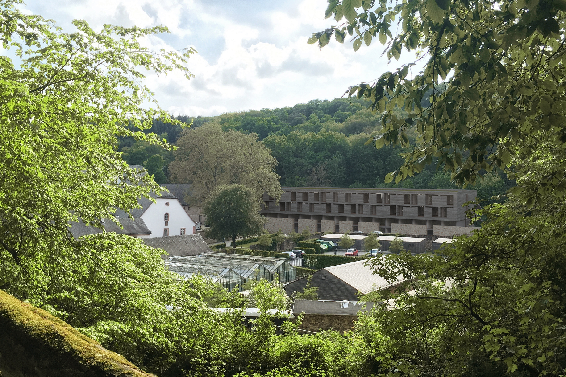 Kloster Eberbach - Erweiterung zur Hotelanlage